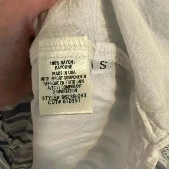 Bella Dahl size Small blue and white dress - Picture 5 of 13